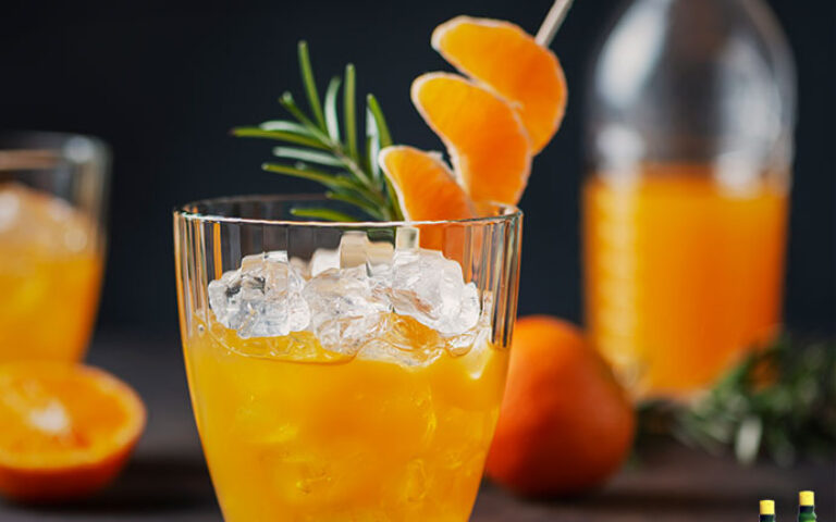 Limonada con mandarina