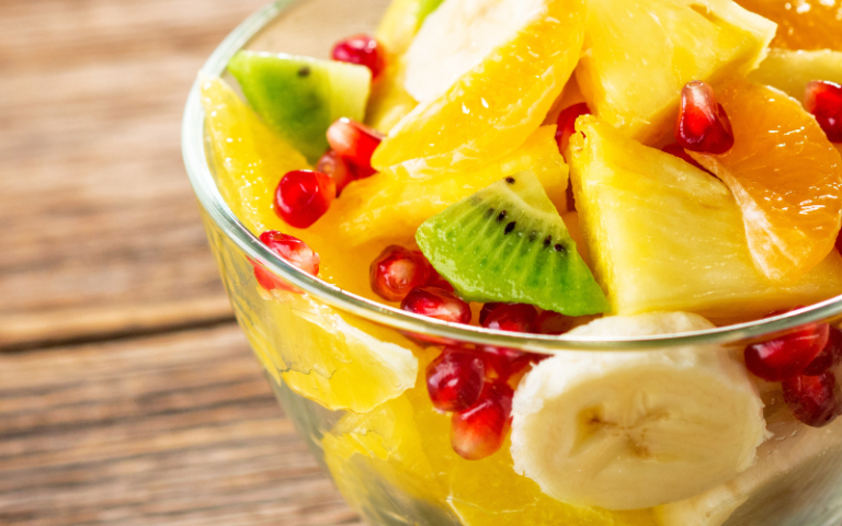 Receta de ensalada de frutas